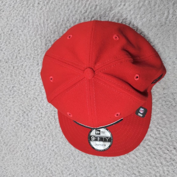 San Francisco 49ers Hat Cap Snap Back Red NFL Football Mens New Era 9FIFTY OSFM - Picture 4 of 14